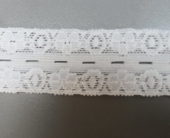 Кружево эластичное со сгибом №650 (шир.28 мм)