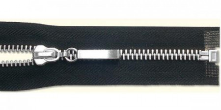 Молния металл никель Т-8 1 замок Разъемная 65см в Екатеринбурге