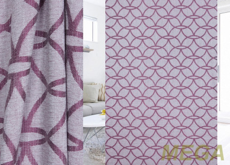 Ткани портьерные Жаккард Лен HH GD2627-19/280 L Jac