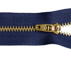 Молния металл джинсовая Т-4 16см (100шт) латунь