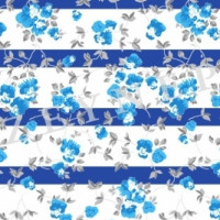 Полотно трикотажное Кулирка 30/1 набивная в рулоне  в Екатеринбурге