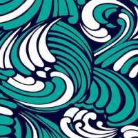 Полотно трикотажное Кулирка 30/1 набивная в рулоне  в Екатеринбурге