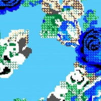 Полотно трикотажное Кулирка 30/1 набивная в рулоне  в Екатеринбурге